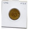 Allemagne 10 reichspfennig 1937 E, TTB KM.92 muldenhutten