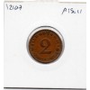 Allemagne 2 reichspfennig 1937 A, TTB KM.90 berlin