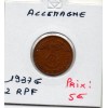 Allemagne 2 reichspfennig 1937 G, TTB KM.90 Karlsruhe