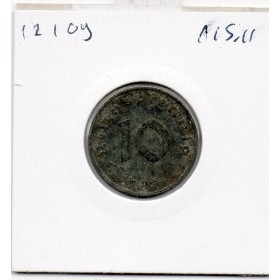 Allemagne 10 reichspfennig 1941 D, TTB KM.101 Munich