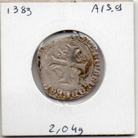 Blanc de Provence 3eme type Tarascon Louis XII (1498-1514) TB+