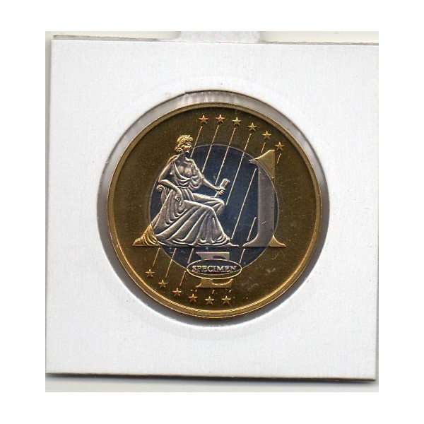 Essai Pièce de 1 Euro Slovénie 2003