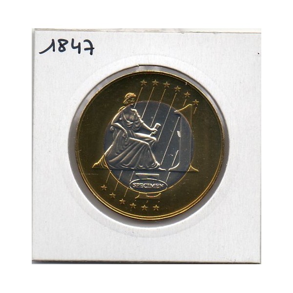 Malte 1 euro probe 2004 SPL, Essai