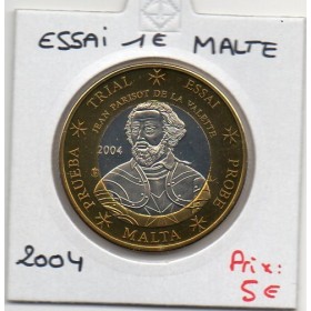 Malte 1 euro probe 2004 SPL, Essai