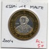 Malte 1 euro probe 2004 SPL, Essai