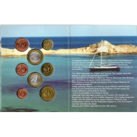 Essai - Iles Baléares série probe 8 pièces euro 2004 FDC