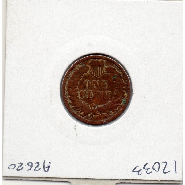 Etats Unis 1 cent 1880 TB, KM.90a indian head