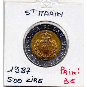 Saint Marin 500 lire 1987 FDC, KM.209