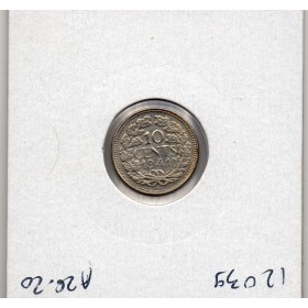 Pays Bas 10 cents 1941 TTB, KM.163 Wilhelmina