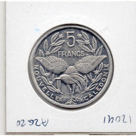Nouvelle Calédonie 5 Francs 1986 Sup+, Lec.76