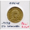 Grece 50 Drachmai 1998 Sup, KM.171 Rigas Féréos