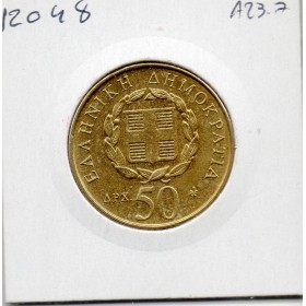 Grece 50 Drachmai 1998 Sup, KM.171 Rigas Féréos