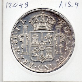 Mexique 8 reales 1820 M Mexico TTB+, KM.111 Ferdinand VII