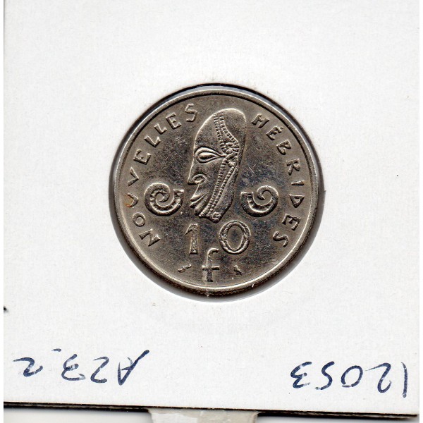 Nouvelles Hébrides 10 Francs 1973 Sup, Lec.31