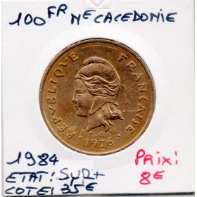 Nouvelle Calédonie 100 Francs 1976 Sup+, Lec.130