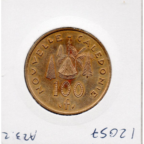 Nouvelle Calédonie 100 Francs 1976 Sup+, Lec.130
