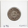 Suisse 1 franc 1916 TTB, KM.24 Helvetia debout