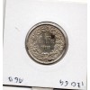 Suisse 1 franc 1911 TTB, KM.24 Helvetia Debout