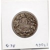 Suisse 2 francs 1875 TB, KM.21 Helvetia Debout