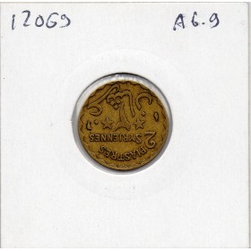 Grand Liban 2 piastres 1924 TTB, Lec.18