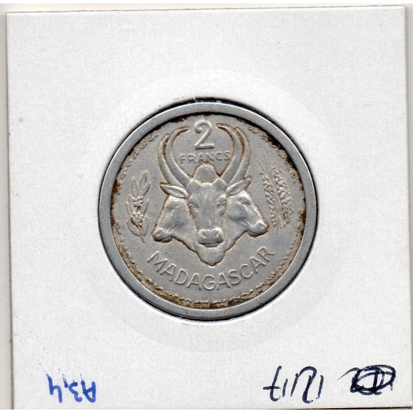 Madagascar 2 francs 1948 Sup, Lec.103