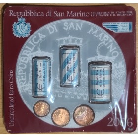Coffret BU Saint-Marin 2006 - 1, 2 et 5 centimes d'euro