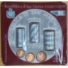 Coffret BU Saint-Marin 2006 - 1, 2 et 5 centimes d'euro