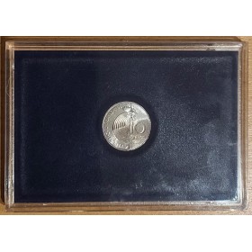 Epreuve argent 10 francs Schuman BU 1986