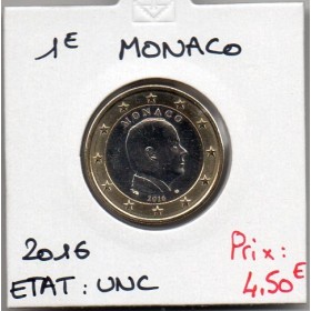 Pièce 1 euro Monaco 2016 - Albert II