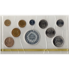 Coffret FDC Fleur de coin France 1980 sans ailes