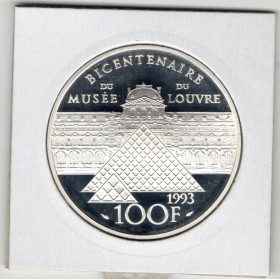 100 francs Argent, BE, 1993, La Liberté guidant le peuple
