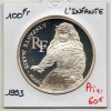 100 francs Argent, BE, 1993, L'Infante Marie-Marguerite
