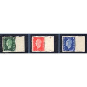 Timbre France Yvert No 701D-701F  type marianne de dulac non emis de Londres neufs luxes**