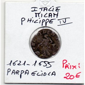 Italie Milan Parpagliola 1621-1655, TB Philippe IV della Provvidenza