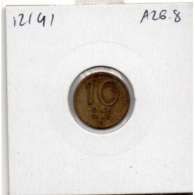 Suède 10 Ore 1945 TTB, KM.816 Gustaf V