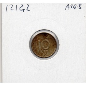 Suède 10 Ore 1954 Sup, KM.823 Gustav VI Adolf