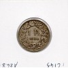 Suisse 1 franc 1904 TB, KM.24 Helvetia debout
