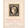 Rare document du centenaire du timbre 1849-1949 avec 27 vignettes