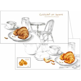 Bloc Souvenir 229, Le Croissant au beurre, Neuf