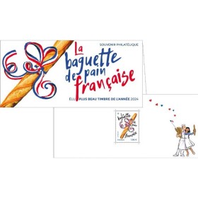 Bloc Souvenir 233, La baguette de pain, Neuf