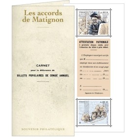 Bloc Souvenir 241, Les accords Matignon, Neuf