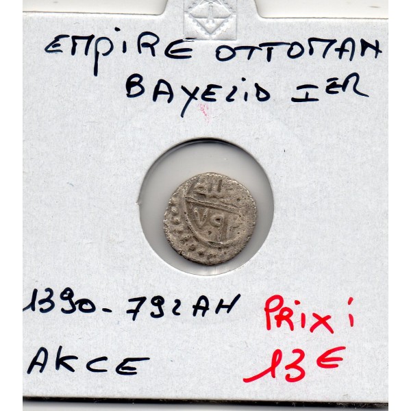 Empire Ottoman, Bayezid 1er 1 Akse 792 AH TTB