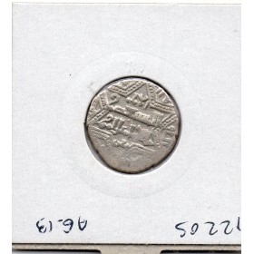 Artuqids de Mardin Najm al-din Ghazi 1er Dirham 637-658 AH TTB