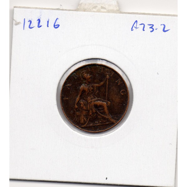 Grande Bretagne Farthing 1897 TTB, KM.788 Victoria old head
