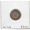 Suisse 1/2 franc 1899 TB, KM.23 Helvetia debout