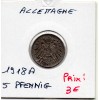Allemagne 5 pfennig 1918 A Sup KM.19 Zinc