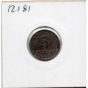 Allemagne 5 pfennig 1918 A Sup KM.19 Zinc