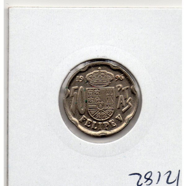 Espagne 50 pesetas 1996 Spl, KM.963