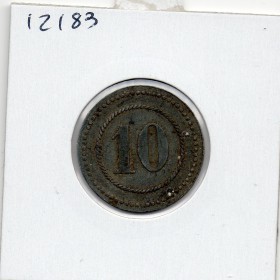 Kriegsgeld Cassel 10 pfennig Non daté, TTB Kriegsgefangenenlager