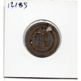 Kriegsgeld Cassel 10 pfennig Non daté, TTB Kriegsgefangenenlager